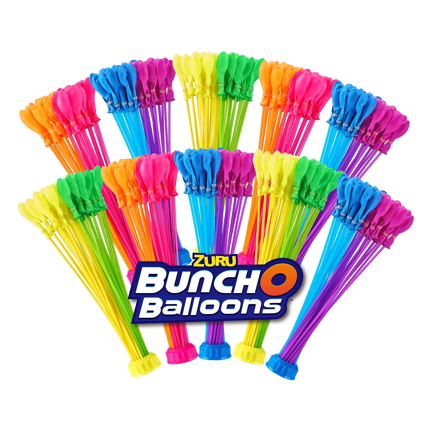 HotOriginal Bunch O Balloons Tropical Party 330+ Rapid-Filling Self-Sealing Water Balloons (Amazon Exclusive 10 count, pack of 1) by ZURU Water Balloon for the Whole Family, Kids, Teens and Adults