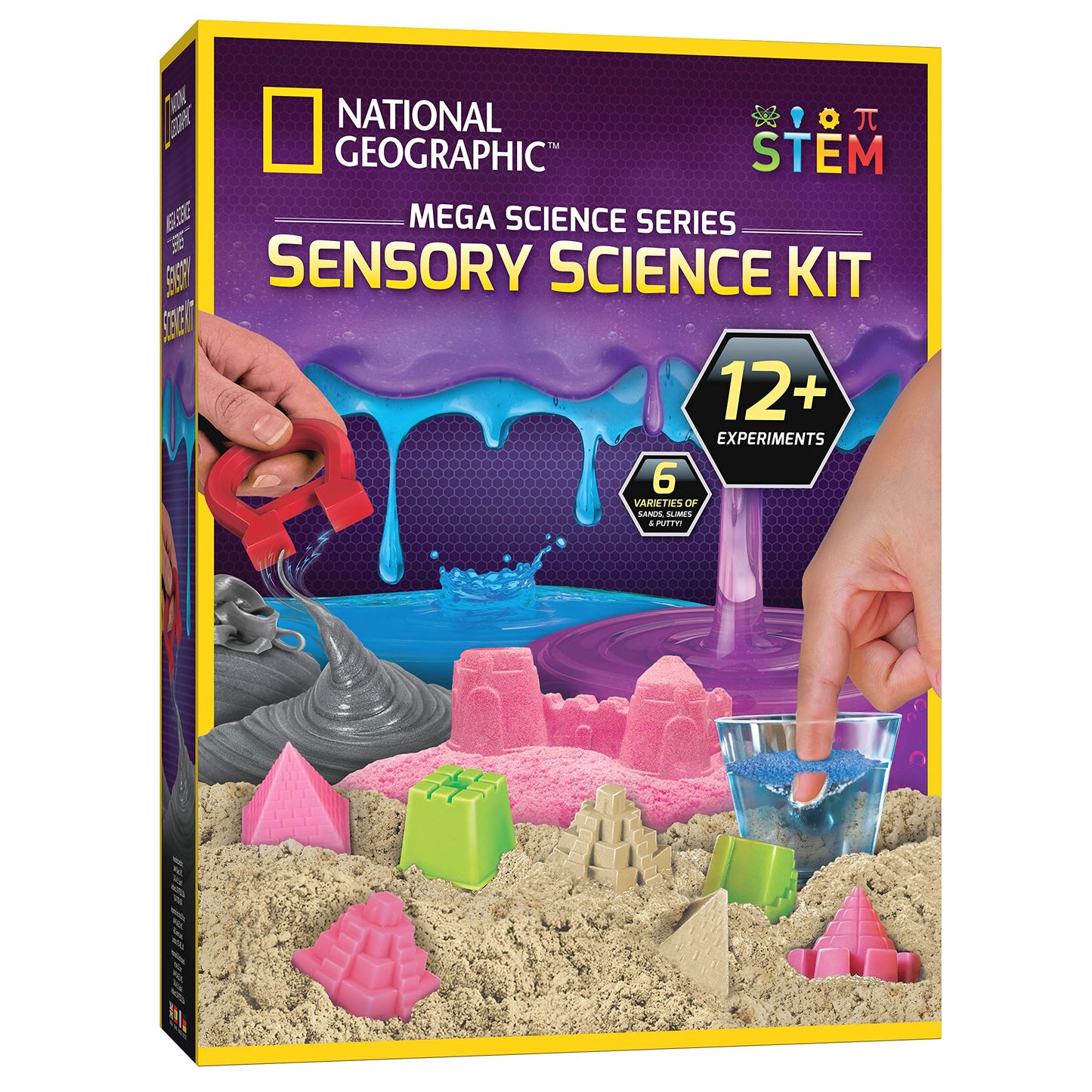 Hot National Geographic Earth Science Kit with 100+ Activities for Kids 8-12 | Crystal Growing, Volcano Experiments, Rock Collection, Earth Science Activities, STEM Projects, Birthday Gift