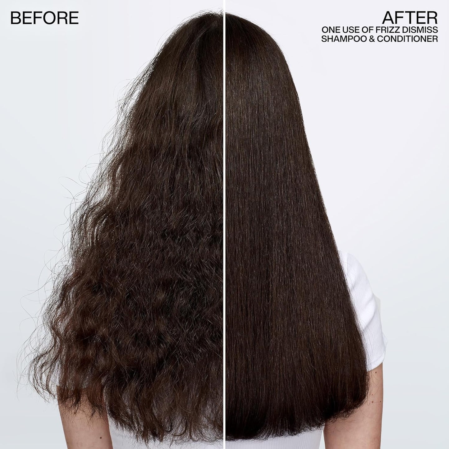 HotRedken Frizz Dismiss Shampoo For Frizzy Hair - Provides Smoothness & Shine, Weightless Frizz Control, Sulfate-Free