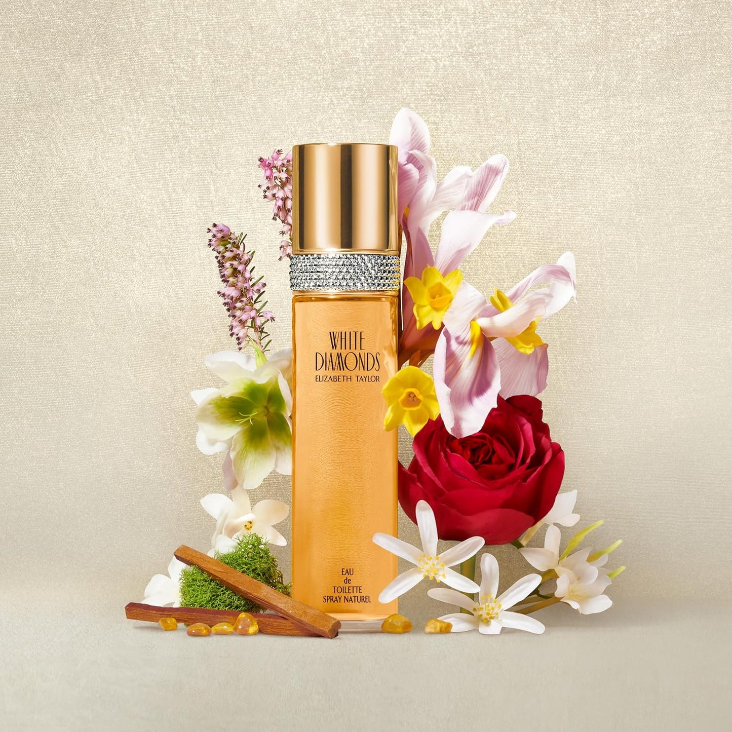 HotElizabeth Taylor White Diamonds Women's Perfume, Long-Lasting Floral Fragrance for Her, Eau de Toilette EDT Spray, 3.3 fl oz |