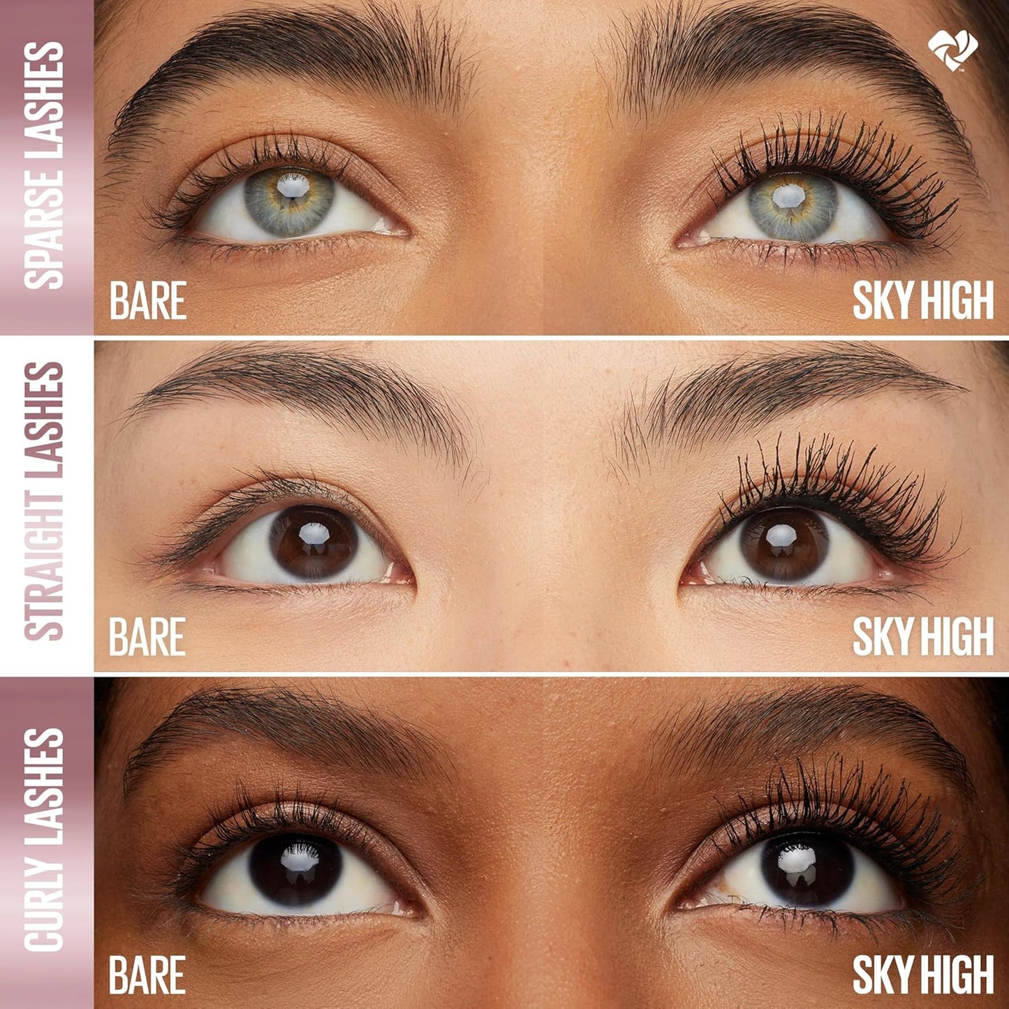 HotMaybelline Lash Sensational Sky High Mascara Makeup, Volumizing, Lengthening, Defining, Curling, Multiplying, Buildable, Washable Formula, Burgundy Haze, 1 Count