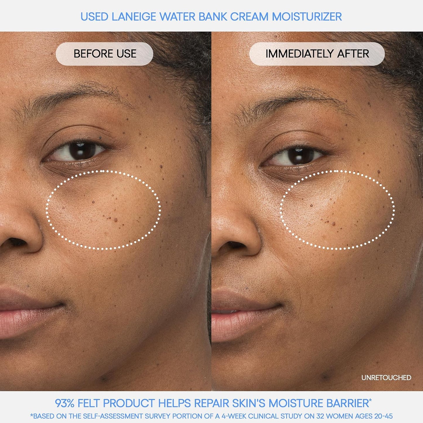 HotWater Bank Blue Hyaluronic Acid Cream Daily Face Moisturizer: Hydrating Korean Lightweight Face Cream with Ceramides & Squalane for Lasting Deep Hydration & Skin Barrier Support