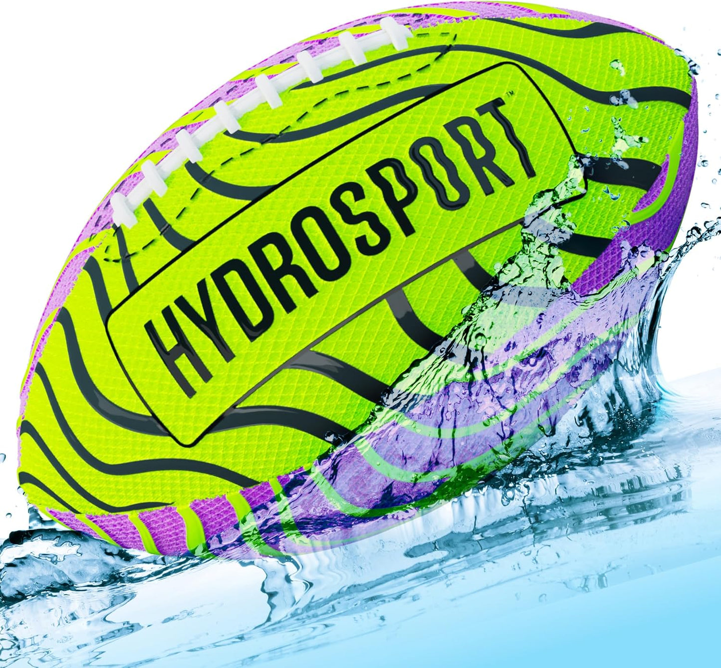HotHydroSport Water Football for Pool, Beach, Lake - Waterproof Pool Toys for Kids Ages 8-12 - Teen Boys Gift - Swimming Balls Sports - Family, Teens Boys & Adults Fun - Outdoor Accessories