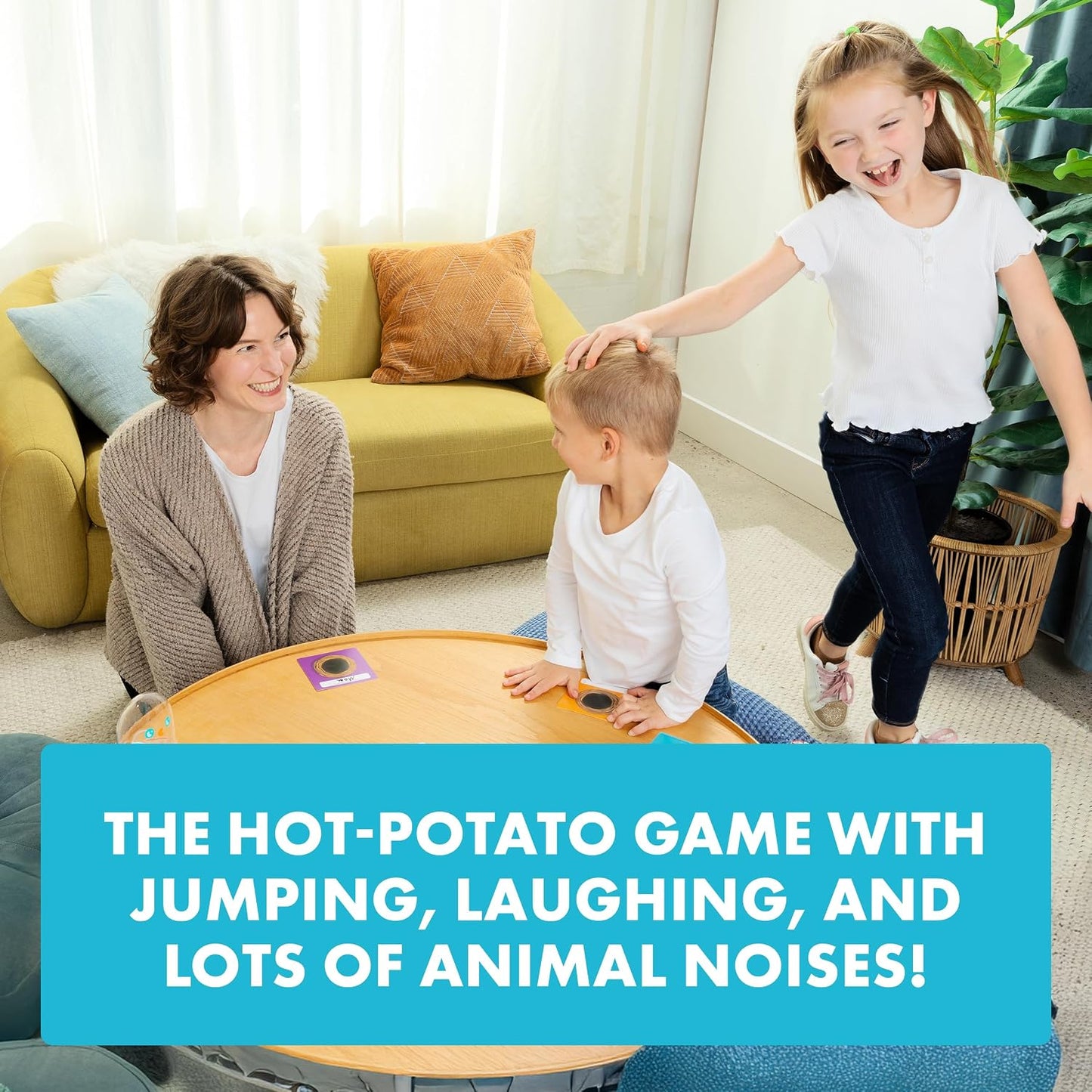 HotExploding Kittens Hurry Up Chicken Butt, 2-6 Players, Age 4+, Kids Game | Get the wiggles out with our best‐selling kids game! Jump, laugh, make animal noises, and don’t get stuck with the chicken.