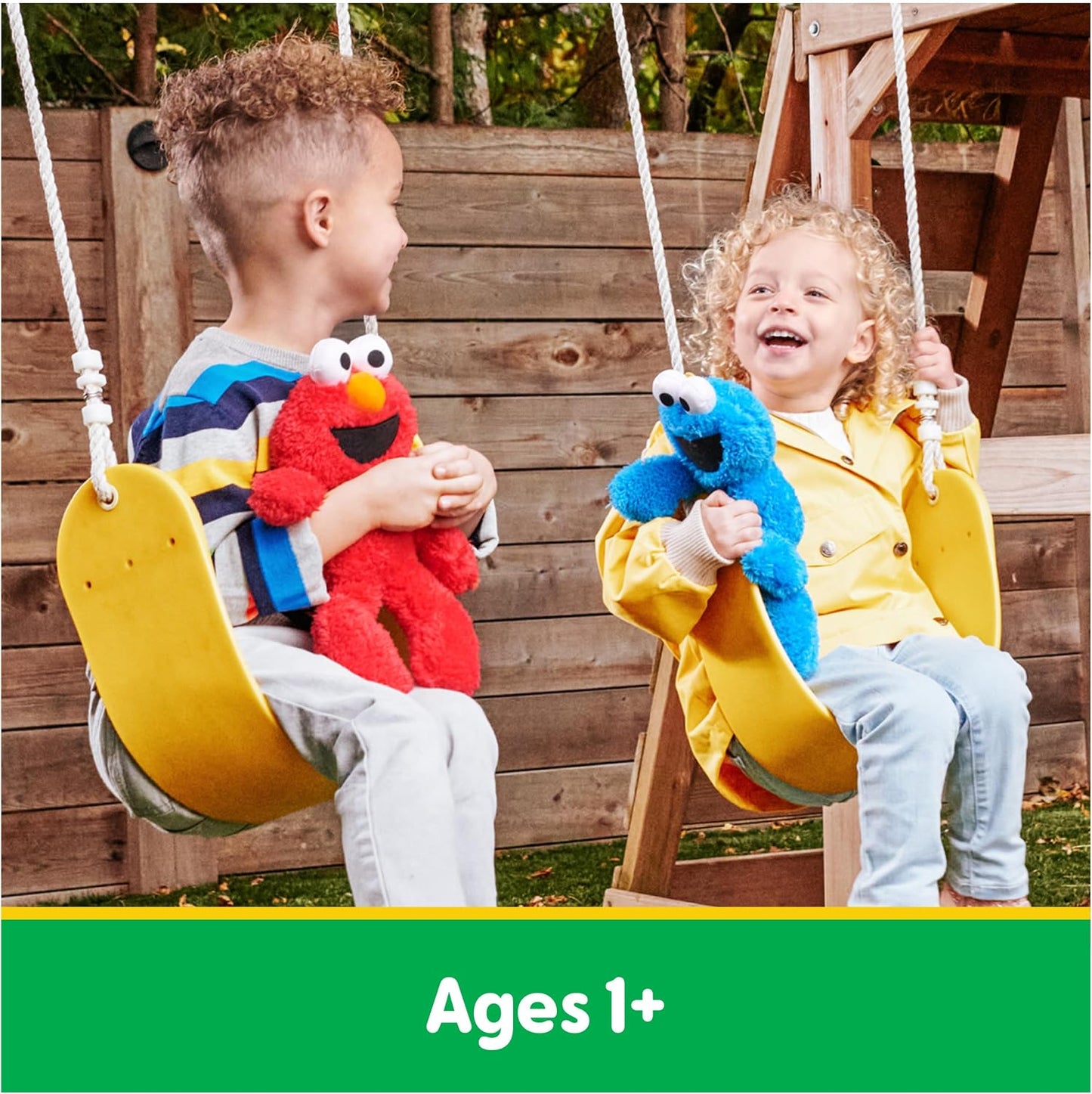 HotGUND Sesame Street Elmo Take Along Buddy 13-Inch Plush Toy for Ages 1+ | Soft Tactile Sensory Details Promote Pretend Play and Emotional Expression during Early Learning; Thoughtful Toddler Gift