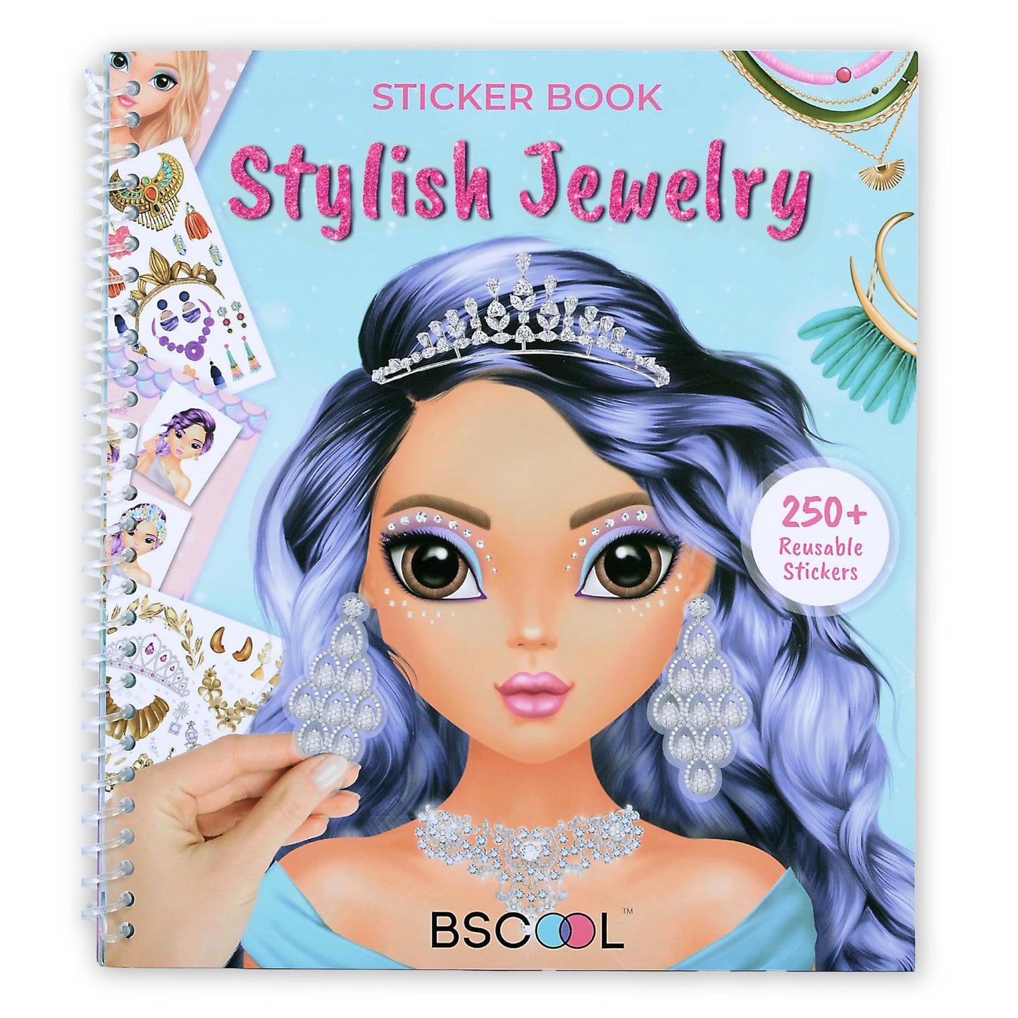Hot Sticker Dress Up Kitten - Kids Activity and Sticker Book Learn Fashion Design for Kitten with Guides and 270+ Reusable Stickers.Gift for Girls Ages 5,6,7,8