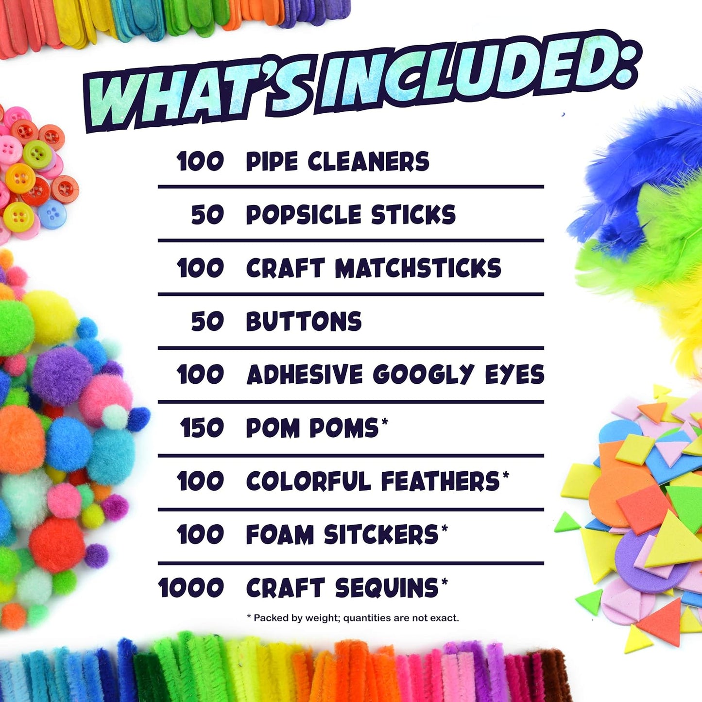 Hot Arts & Crafts Supplies Kits & Materials Set for Kids, Toddler - Carl & Kay