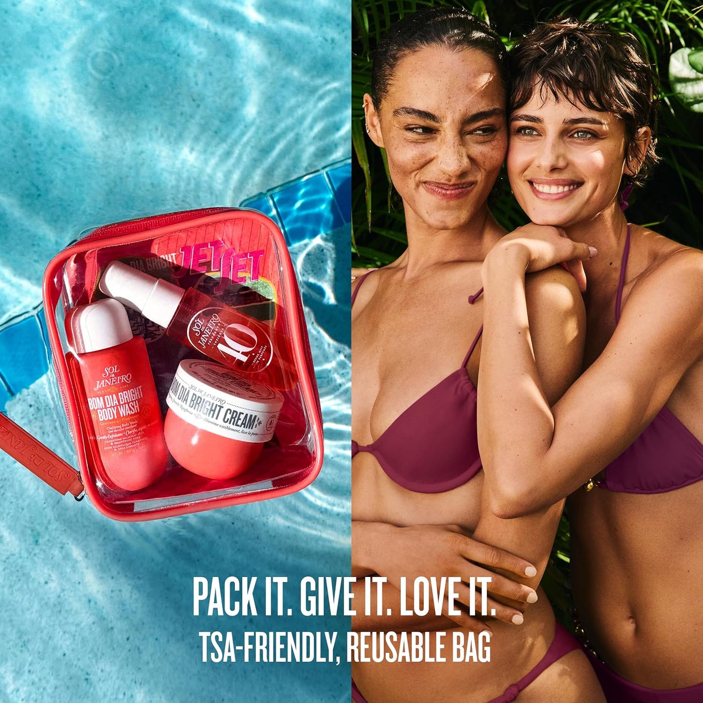 HotSol de Janeiro Jet Set | Travel Shower Kit | $40 value