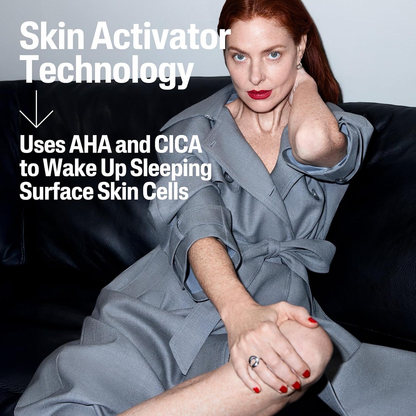 HotCetaphil Skin Activator Firming Body Cream, AHA + CICA, 12 oz | Anti-Aging Body Cream, Mandelic Acid Aha, Centella Asiatica Cica, Hydrates And Firms Aging Skin, Women 50+