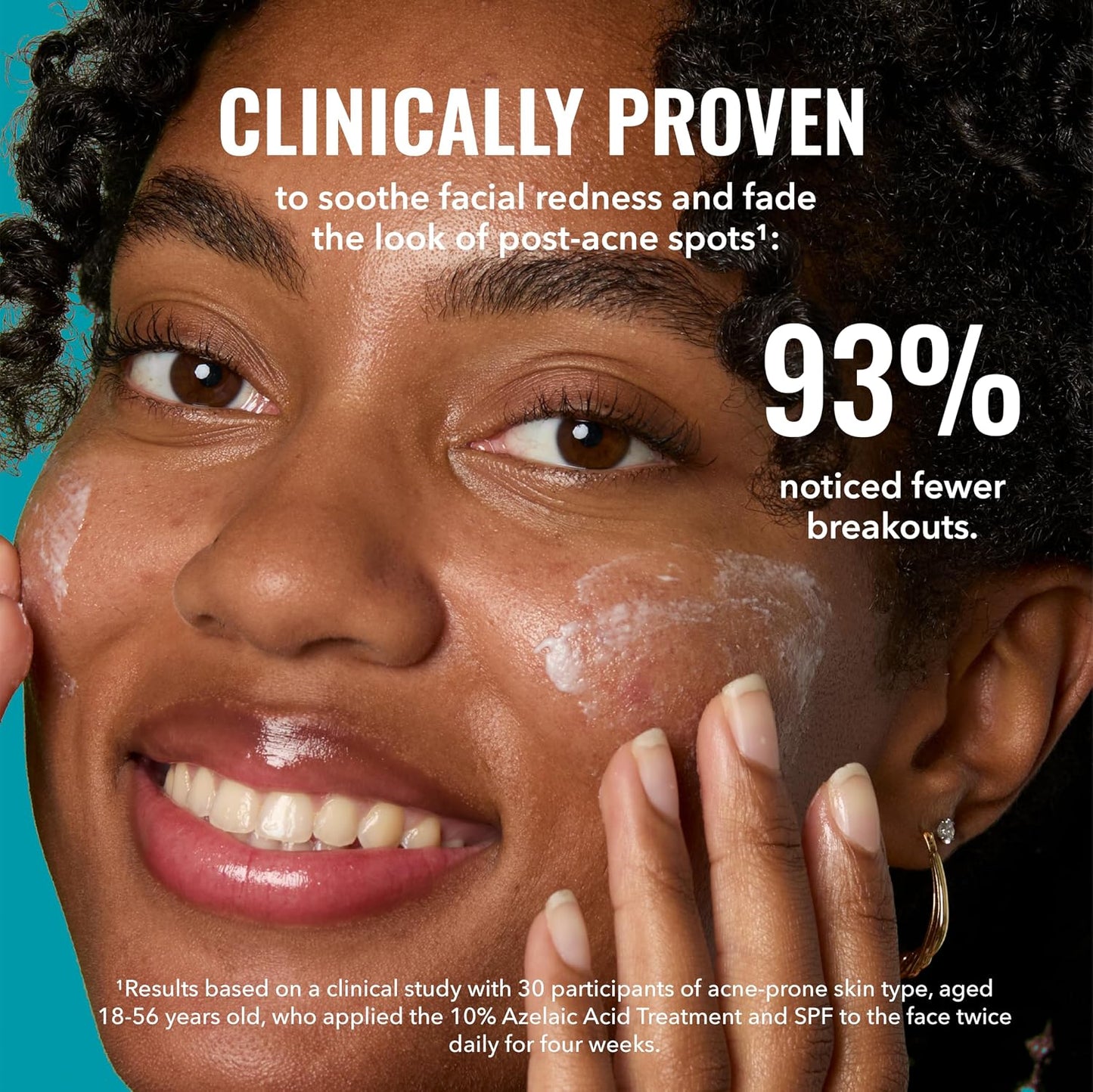 HotGood Molecules 10% Azelaic Acid Treatment for Face – Blurs Facial Redness & Evens Skin Tone – Brightens the Look of Dark Spots & Refines Texture – Vegan & Fragrance-Free Skincare (30ml / 1.01 fl oz.)