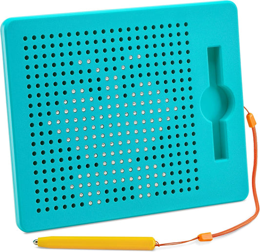 Hot AYNAT FUN Magnetic Drawing Board for Kids & Toddlers with Beads and Magnet Stylus Pen - Magnetic Tablet Toy for Airplane & Car Ride Activities for Kids