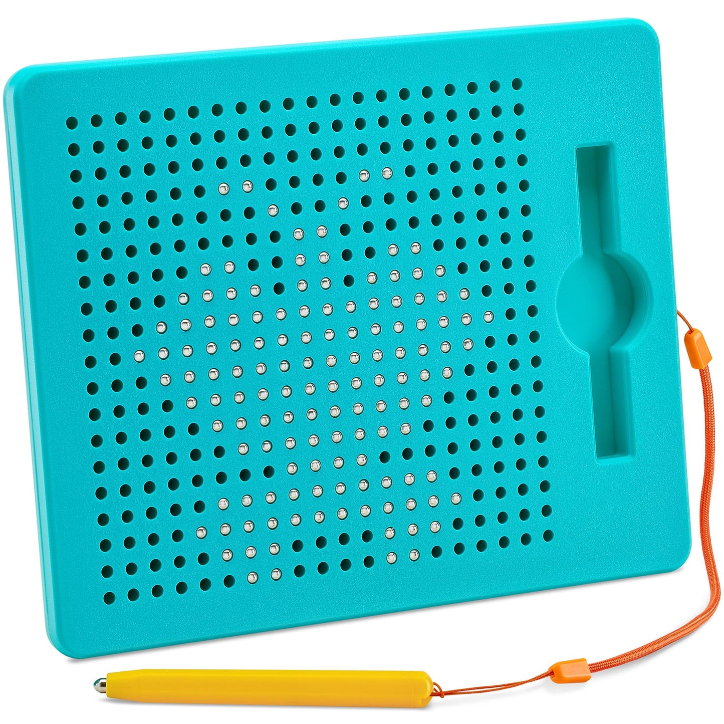 Hot AYNAT FUN Magnetic Drawing Board for Kids & Toddlers with Beads and Magnet Stylus Pen - Magnetic Tablet Toy for Airplane & Car Ride Activities for Kids