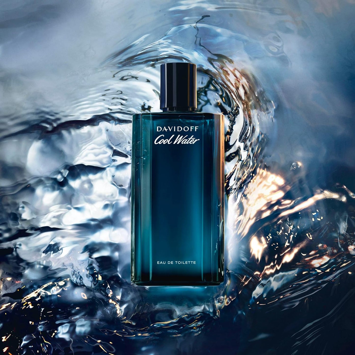 Hot Davidoff Cool Water Eau de Toilette – Aromatic Men's Cologne – With Notes of Coriander, Mint, Lavender & Amber – Long Lasting Fragrance