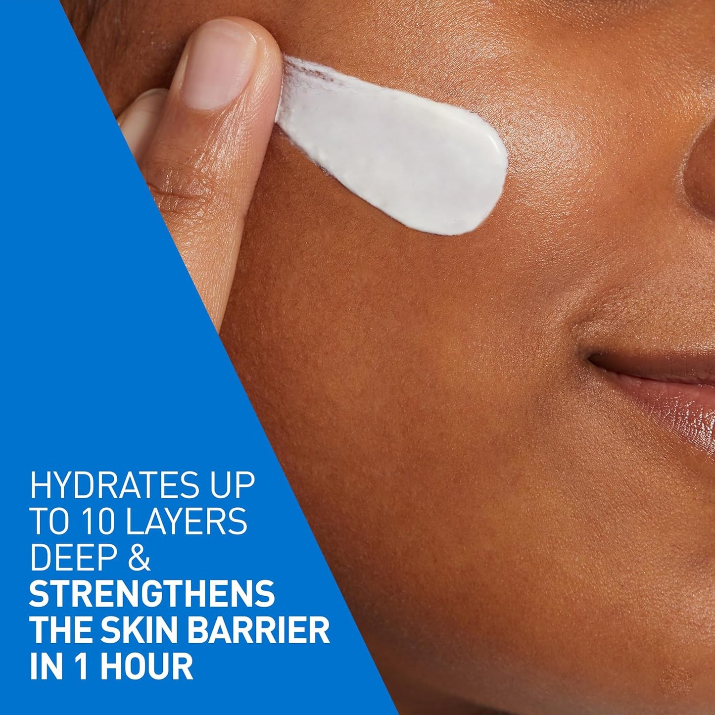 HotCeraVe AM Facial Moisturizing Lotion SPF 50, Face Moisturizer with SPF, Hyaluronic Acid, Niacinamide & Ceramides, Non-Greasy, Blends Seamlessly With No White Cast, Non Comedogenic Sunscreen, 3 Oz
