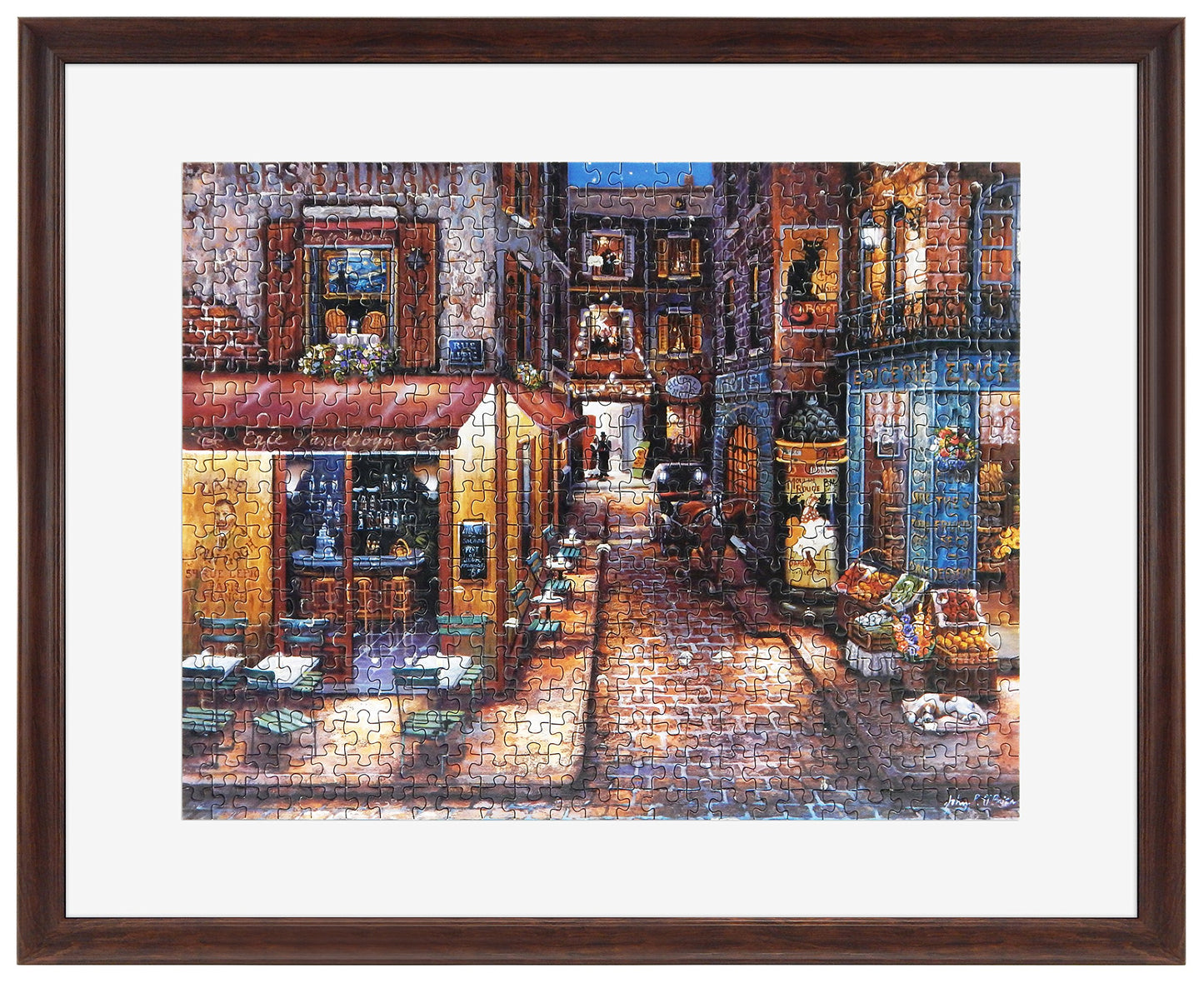 Hot MCS 20x27 Puzzle Frame for Finished Puzzles, Black Vertical & Horizontal Wall-Mounted Large Picture Display for Preservation (1-Pack)