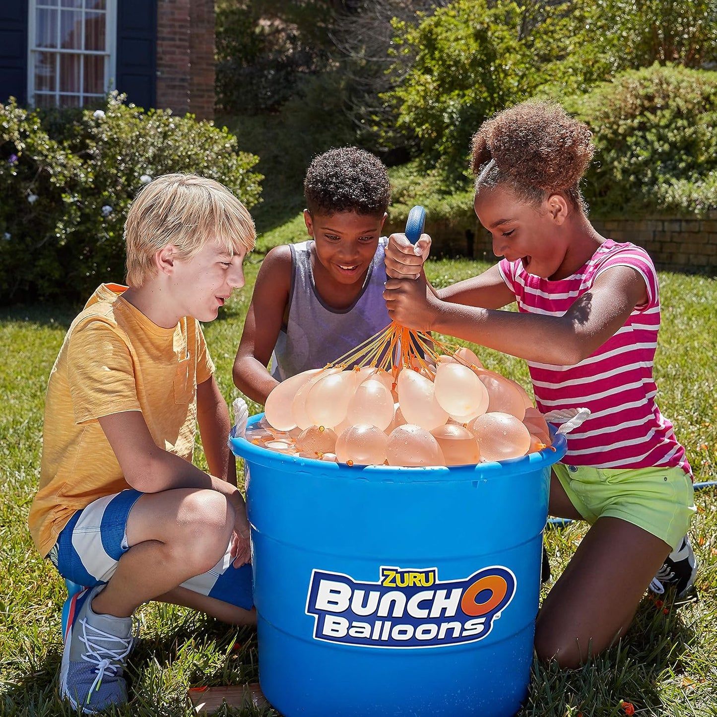 HotZURU BUNCH O BALLOONS - 350 Rapid-Fill Crazy Color Water Balloons (10 Pack) Amazon Exclusive
