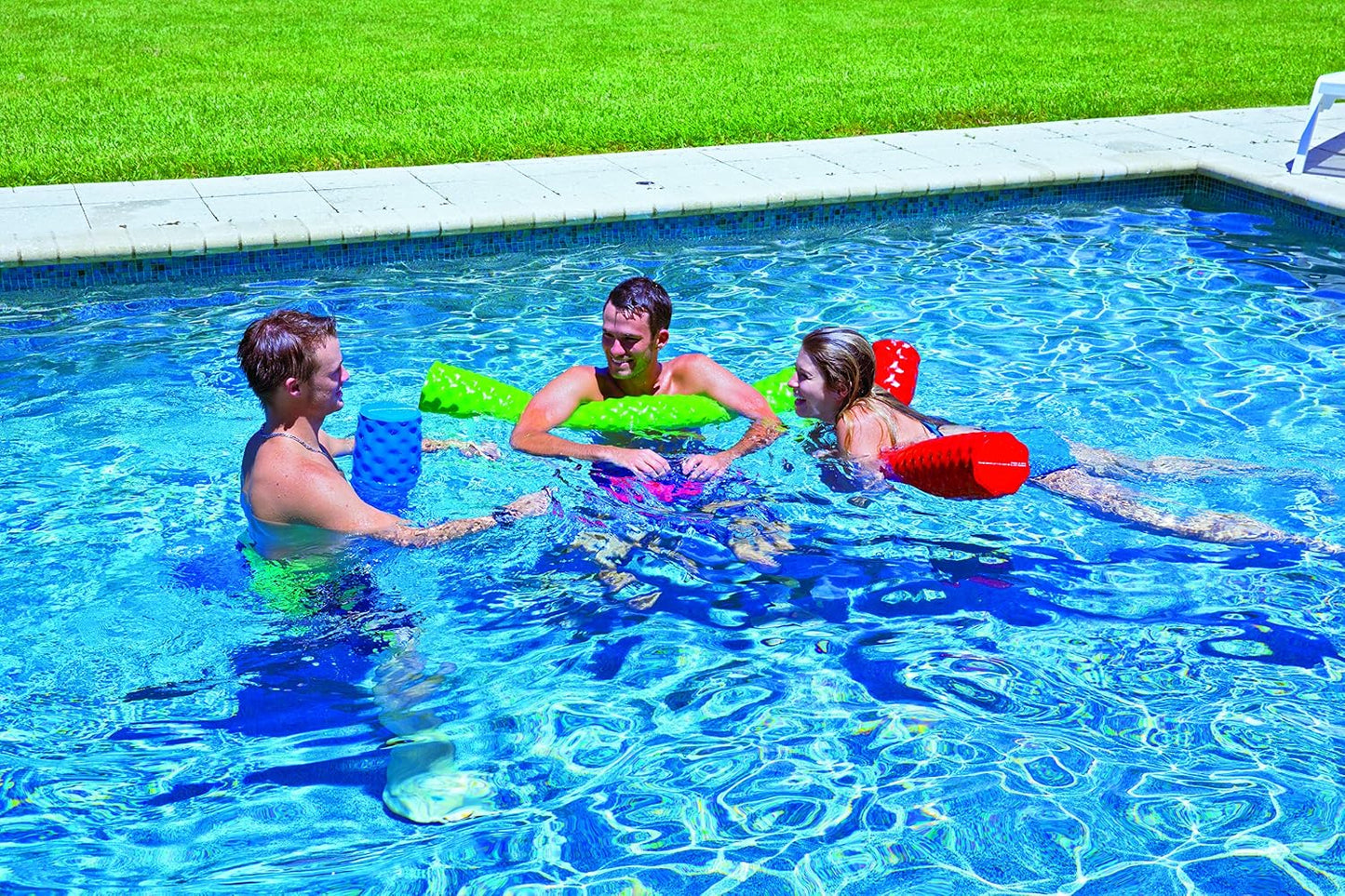 Hot World of Watersports First Class Foam Pool Noodles for Swimming and Floating, Pool Floats, Lake Floats