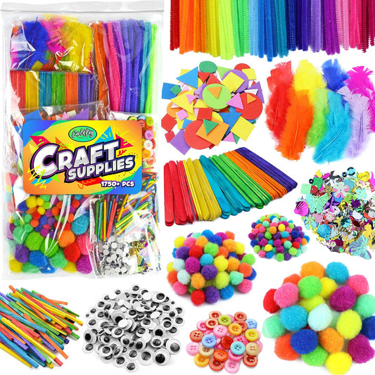 Hot Arts & Crafts Supplies Kits & Materials Set for Kids, Toddler - Carl & Kay